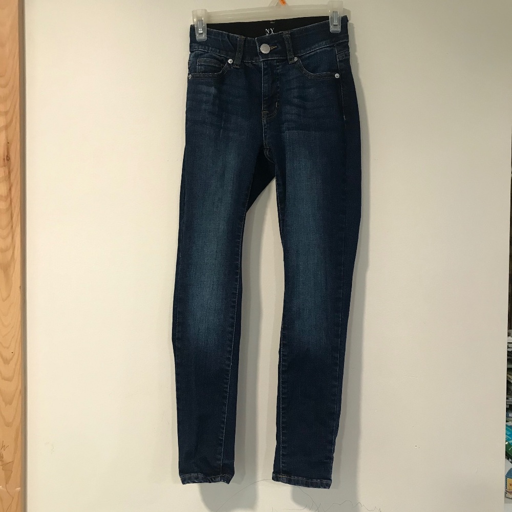 🌷Dark Wash Curvy Sculpting Skinny Jeans